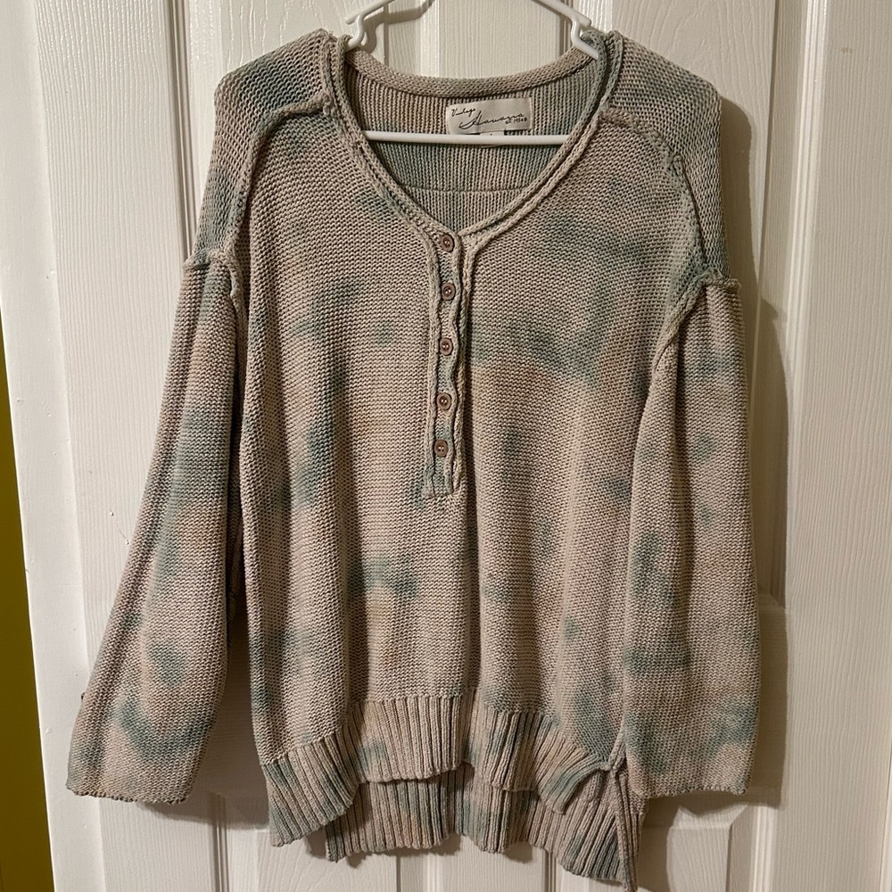 COPY - EUC Free People Tie Dye Sweater